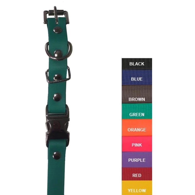 E-Collar Technologies - 3/4" Width - Quick Snap Biothane Collar 1 E-Collar Technologies - 3/4" Width - Quick Snap Biothane Collar