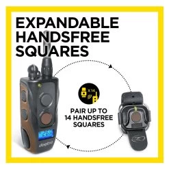 Dogtra - 1900S Handsfree Plus Boost & Lock - 3/4 Mile - Remote Training Collar 12 Dogtra - 1900S Handsfree Plus Boost & Lock - 3/4 Mile - Remote Training Collar -PetSafe Store Dogtra1900SHandsfreePlusB LRemoteTrainingCollarwithExpandableSquare