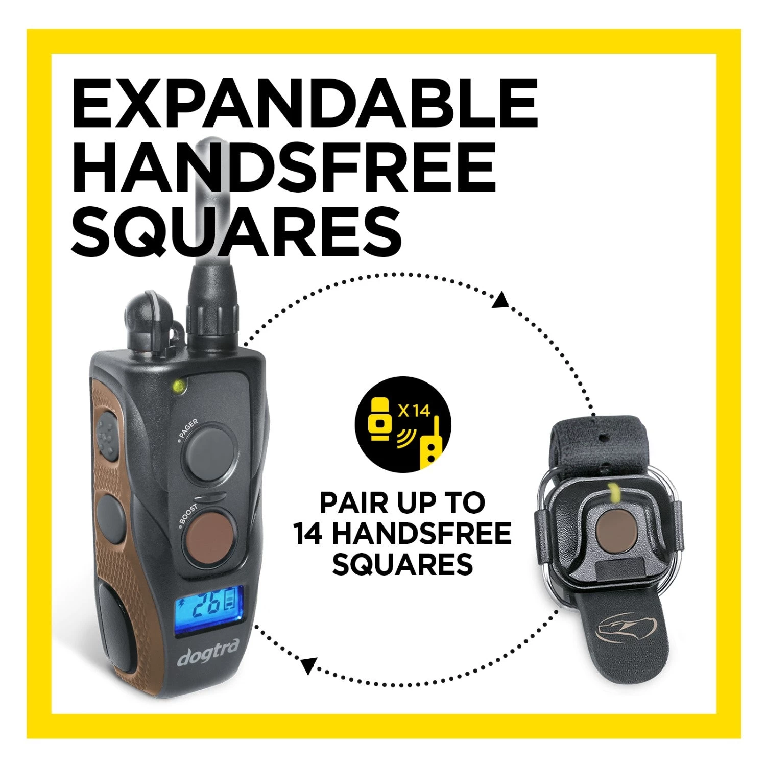 Dogtra - 1900S Handsfree Plus Boost & Lock - 3/4 Mile - Remote Training Collar 6 Dogtra - 1900S Handsfree Plus Boost & Lock - 3/4 Mile - Remote Training Collar - Image 6