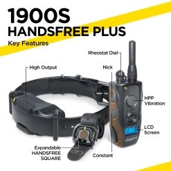 PetSafe Store -PetSafe Store Dogtra1900SHandsfreePlusRemoteTrainingCollarKeyFeatures