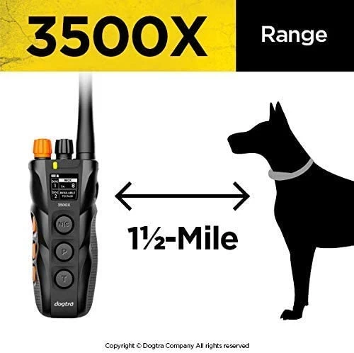 Dogtra - 3500X - 1.5 Miles - Remote Training Collar 5 Dogtra - 3500X - 1.5 Miles - Remote Training Collar - Image 5