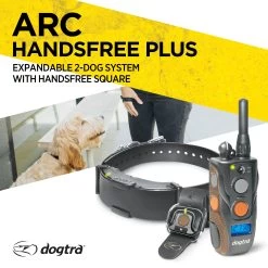 Dogtra - ARC Handsfree Plus - 3/4 Mile - Remote Training Collar 11 Dogtra - ARC Handsfree Plus - 3/4 Mile - Remote Training Collar -PetSafe Store DogtraARCHandsfreePlusRemoteTrainingCollarExpandable2 DogSystem