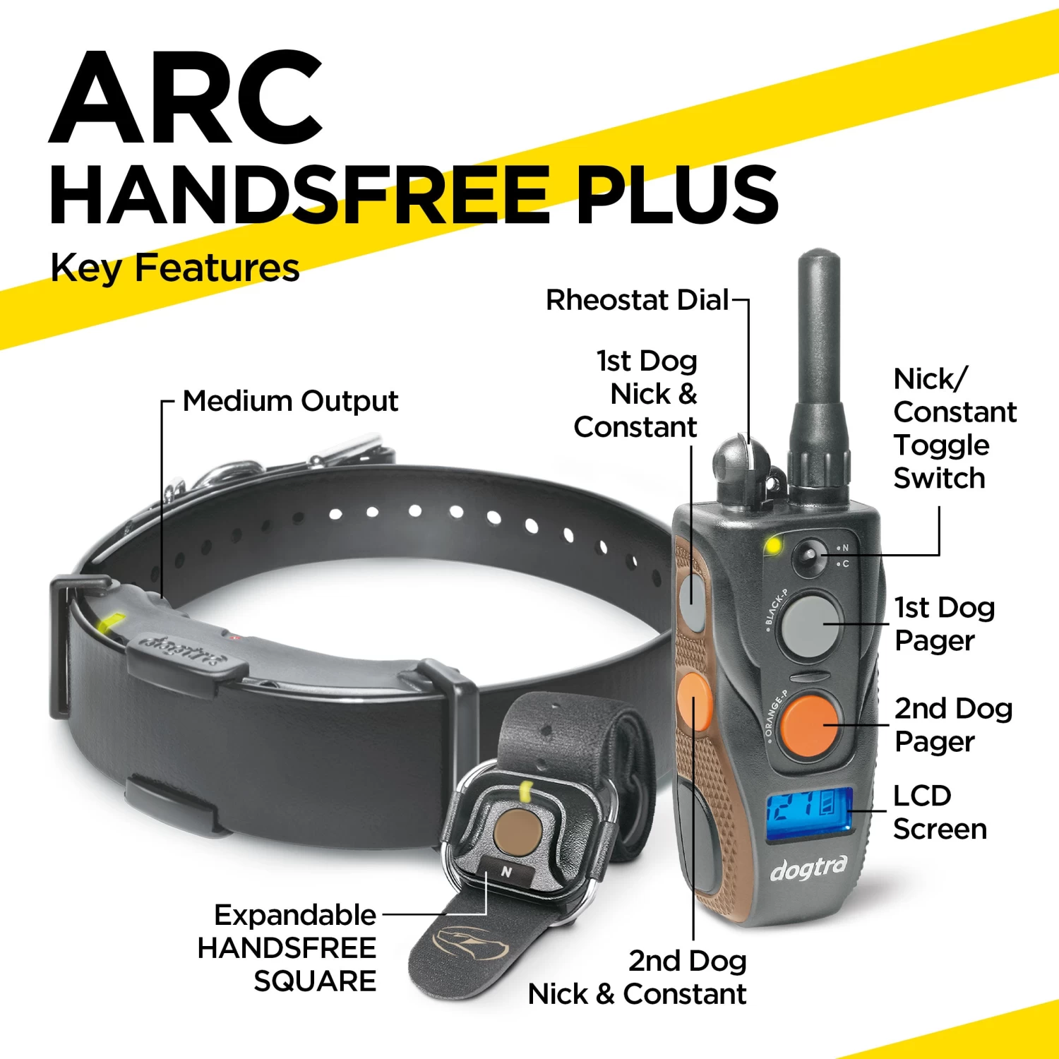 Dogtra - ARC Handsfree Plus - 3/4 Mile - Remote Training Collar 2 Dogtra - ARC Handsfree Plus - 3/4 Mile - Remote Training Collar - Image 2