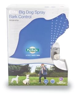 PetSafe - PBC00-12724 - Elite Big Dog Spray Bark Control - RFA-18 Replaceable Battery - No Bark Collar -PetSafe Store PBC00 12724 PK Front