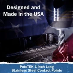 PetsTEK - Contact Points 1" - Compatible With Dogtra E-Collars 7 PetsTEK - Contact Points 1" - Compatible With Dogtra E-Collars -PetSafe Store PetsTEK1 InchStainlessSteelContactPointsMadeintheUSA