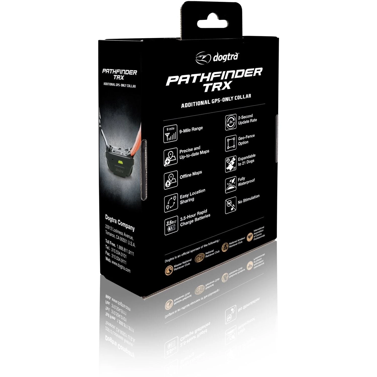 Dogtra - Pathfinder TRX RX Black - 9 Miles - Additional Collar 2 Dogtra - Pathfinder TRX RX Black - 9 Miles - Additional Collar - Image 2