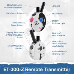 Mini Educator ET-300 Remote Dog Training Collar ZEN By E-Collar Technologies 9 Mini Educator ET-300 Remote Dog Training Collar ZEN By E-Collar Technologies -PetSafe Store e collar technologies et 300 z remote transmitter features