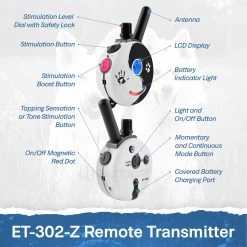 Mini Educator ET-302 Remote Dog Training Collar ZEN By E-Collar Technologies 8 Mini Educator ET-302 Remote Dog Training Collar ZEN By E-Collar Technologies -PetSafe Store e collar technologies et 302 z 2 dog remote transmitter features