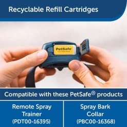 PetSafe - PBC00-16368 - Spray Bark Collar - Rechargeable Battery - No Bark Collar 12 PetSafe - PBC00-16368 - Spray Bark Collar - Rechargeable Battery - No Bark Collar -PetSafe Store petsafe pbc00 16368 spray bark collar refill cartridges