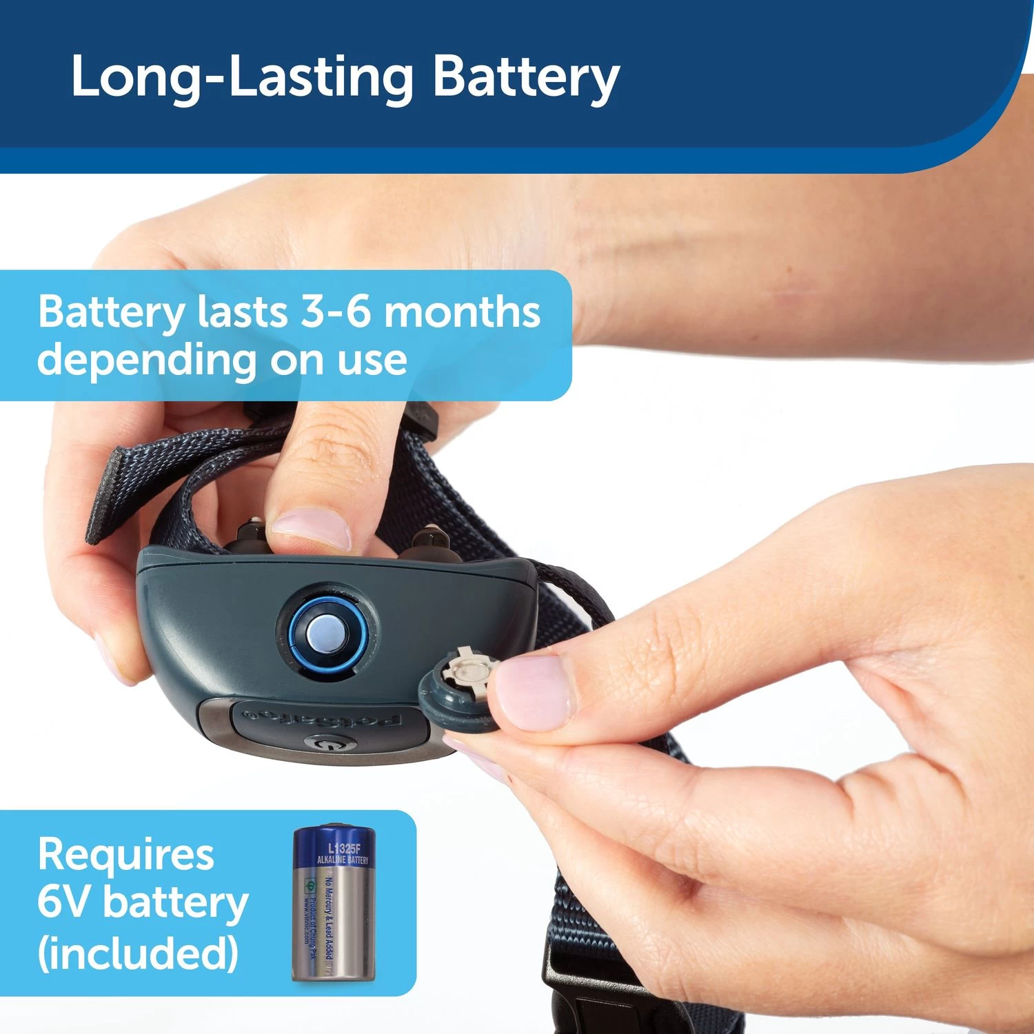 PetSafe - PBC00-16634 - Bark Collar - PetSafe RFA-18-11 Replaceable Battery - No Bark Collar 6 PetSafe - PBC00-16634 - Bark Collar - PetSafe RFA-18-11 Replaceable Battery - No Bark Collar - Image 6