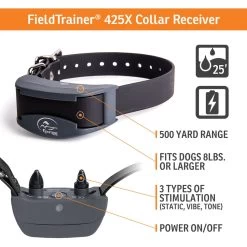 SportDog - SD-425X - FieldTrainer 425X - Remote Training Collar 11 SportDog - SD-425X - FieldTrainer 425X - Remote Training Collar -PetSafe Store sportdog sd 425x fieldtrainer remote training collar receiver features