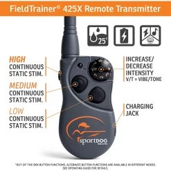 SportDog - SD-425X - FieldTrainer 425X - Remote Training Collar 12 SportDog - SD-425X - FieldTrainer 425X - Remote Training Collar -PetSafe Store sportdog sd 425x fieldtrainer remote training collar transmitter features