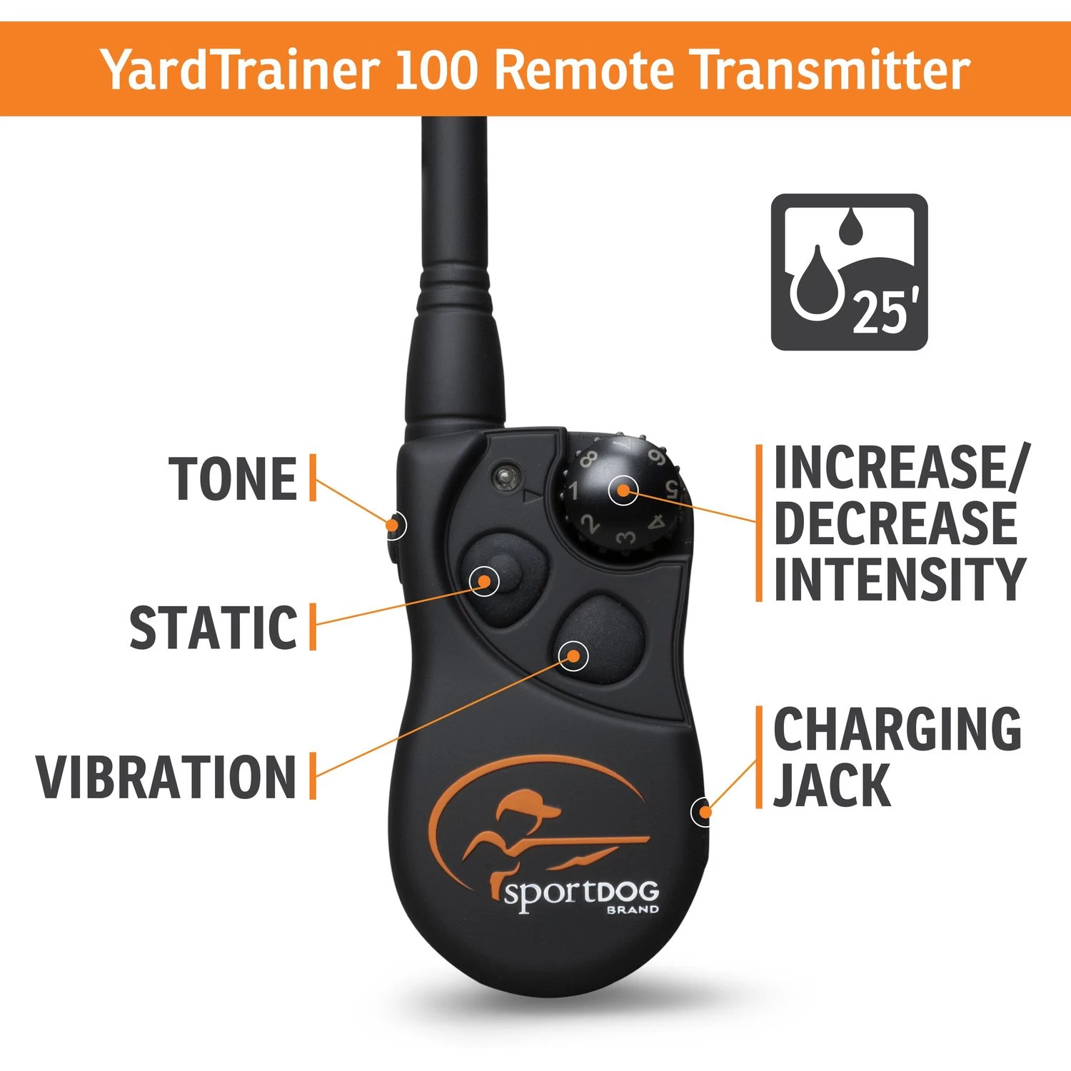 SportDOG - YT-100 - YardTrainer 100 - 100 Yards - Remote Training Collar 3 SportDOG - YT-100 - YardTrainer 100 - 100 Yards - Remote Training Collar - Image 3